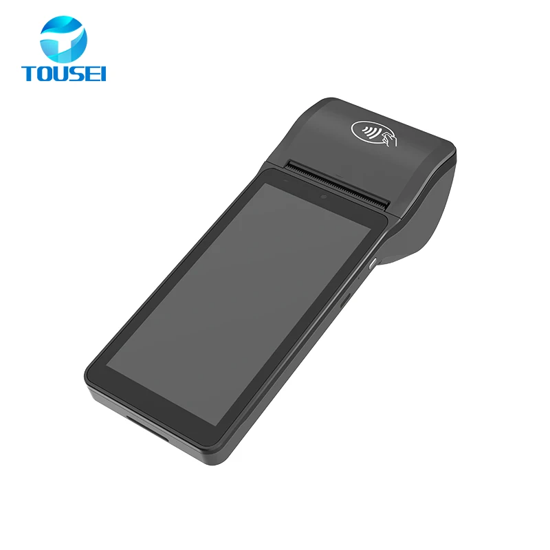 TOUSEI Mobile Handheld Android 12 POS System Terminal Manufactures Touch Screen Pos with Printer Payment Machine