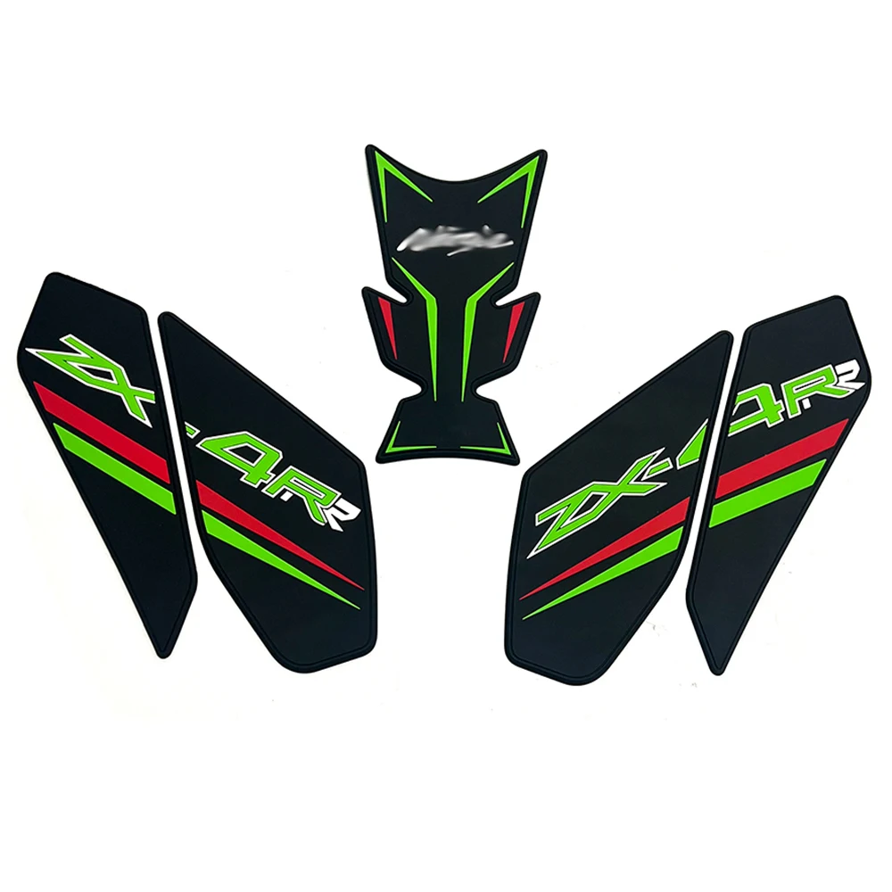 

FOR Kawasaki ZX4RR ZX4R ZX-4R ZX-4RR 2023-New models Anti slip protector sticker ZX-4R New Motorcycle 3D Rubber Fuel Tank Liner