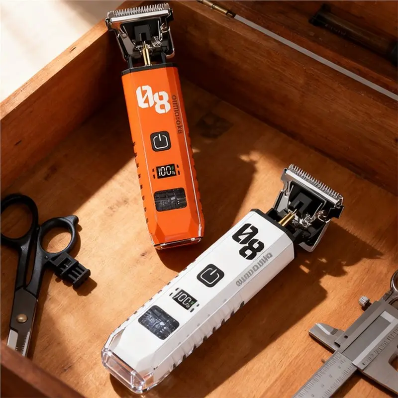 【مخزنة】ماكينة تشذيب اللحية للرجال ماكينة قص الشعر ماكينة حلاقة ماكينة حلاقة للرجال ماكينة قص الشعر #4