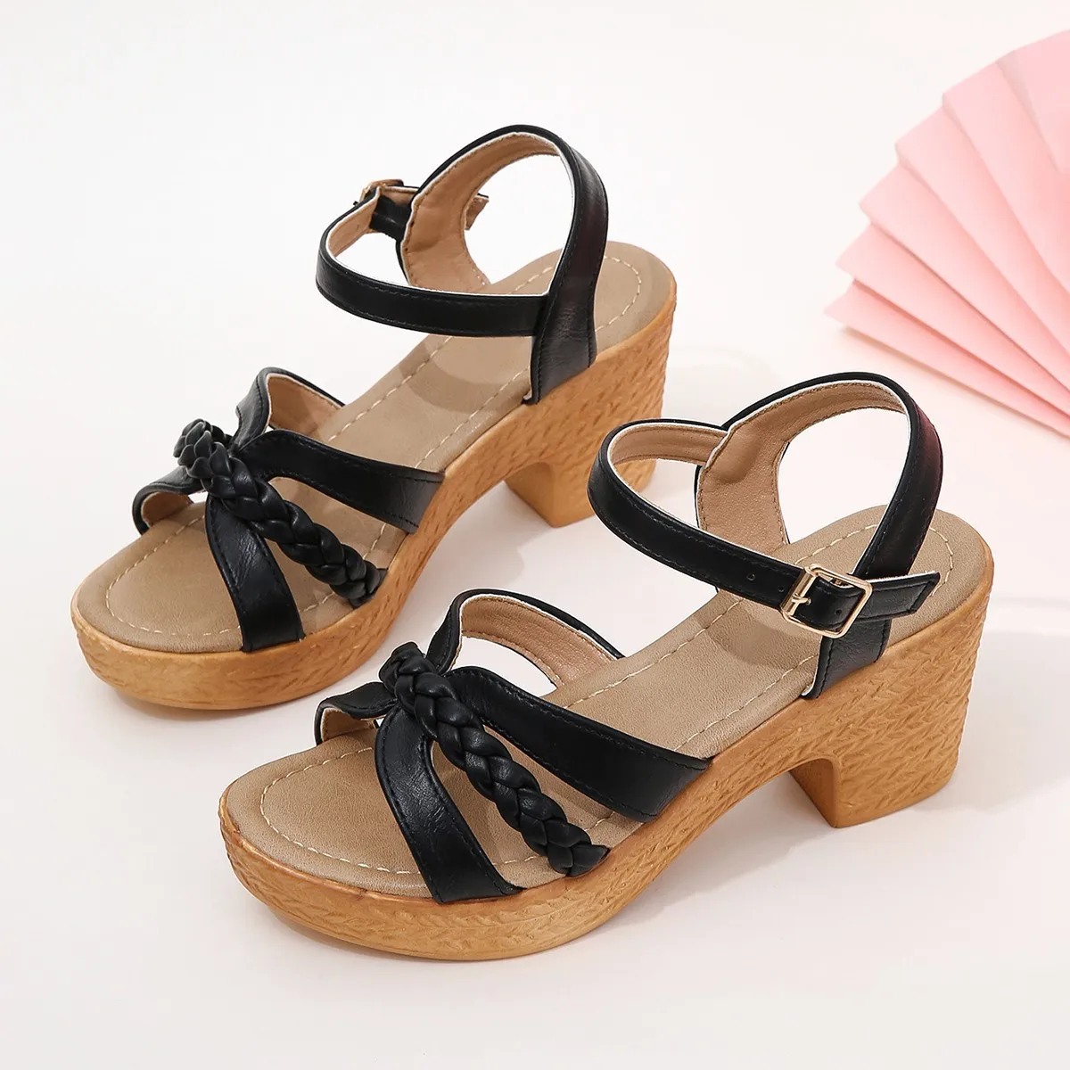 Clip Toe Flats Sandals Summer Fashion Trend Trouser Legs Boots Casual Dress Street Style Shoes