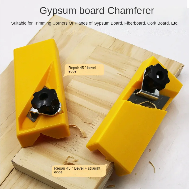 

Gypsum Board Woodworking Planer Tool Flat Square Plane Drywall Edge Chamfer Hand Saw Box Hand Plasterboard Carpenter Tool