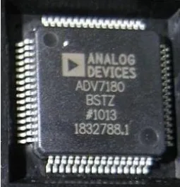 Free shipping   ADV7180BSTZ ADV7180 QFP-64       10PCS