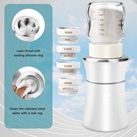 Portable Bottle Warmer For Baby Milk  USB Rechargeable 8800mAh 4 Levels Temp Adjustable Wireless Electric Bottle Heater Outdoor