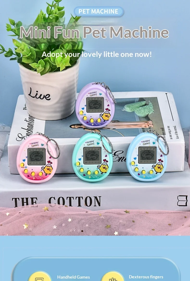 Jouet interactif pour animaux de compagnie virtuel 3D - Édition Collector - Bleu Aqua |   Cadeau parfait pour les vacances et les joueurs