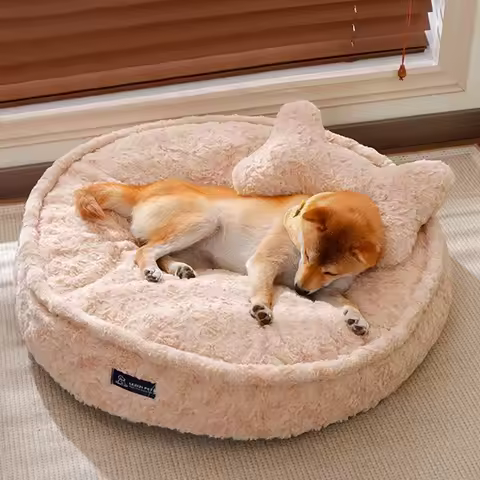 개 침대 애완 동물 침대 액세서리 용품, 개 겨울 바구니, 푹신한 침구 따뜻한 매트 소파, 큰 액세서리, 작은 번식 강아지 고양이