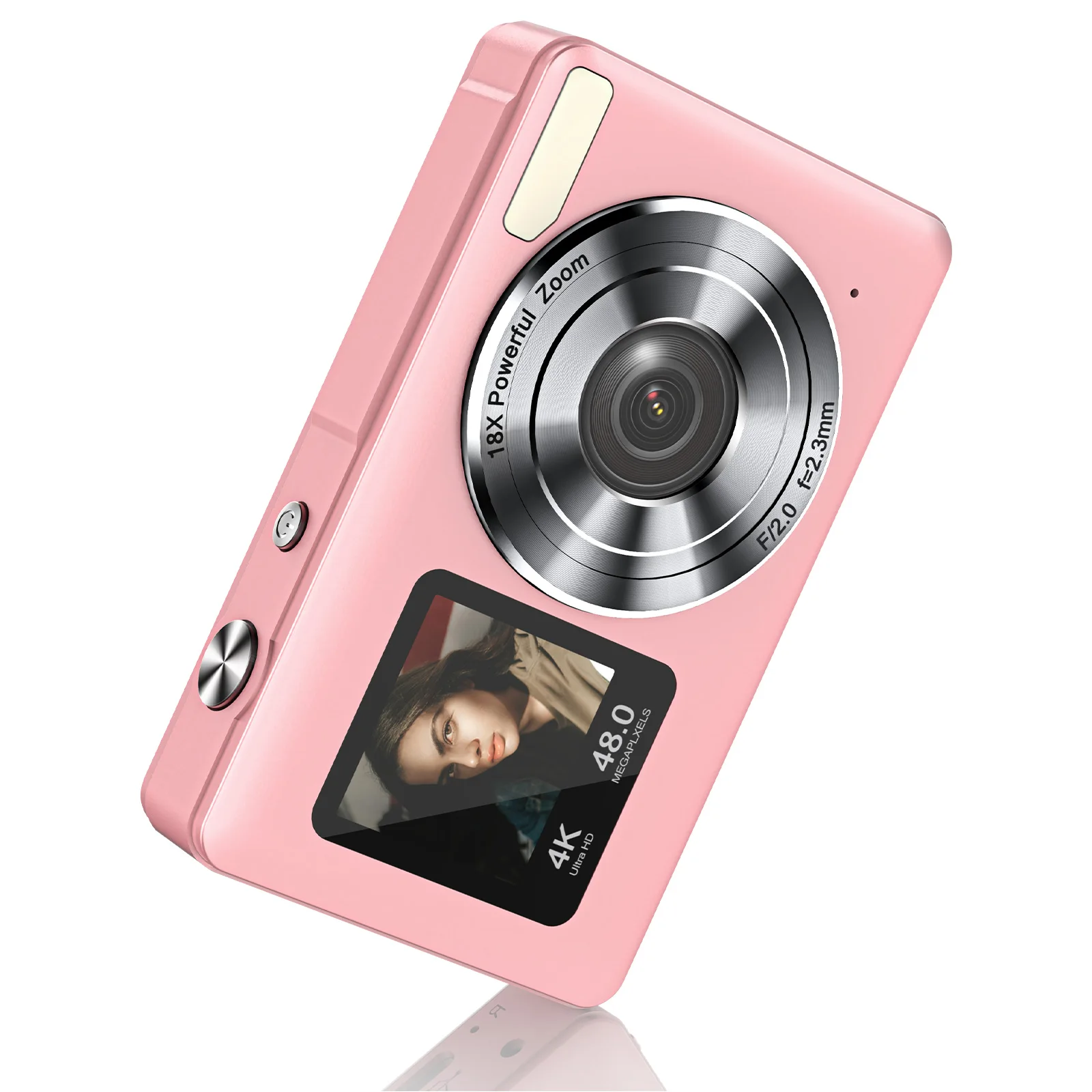كاميرا رقمية للأطفال 4K: 48 مليون بكسل، مناسبة للتصوير الفوتوغرافي في سن المراهقة - تصوير تكبير 18x #4