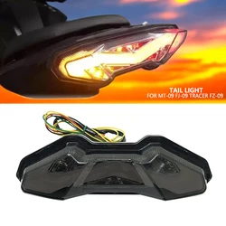 For Yamaha MT-09 FJ-09 MT09 Tracer FZ-09 2014 2015 2016 Motorcycle LED Turn Signals Integrated Tail Light Rear Brake Taillight