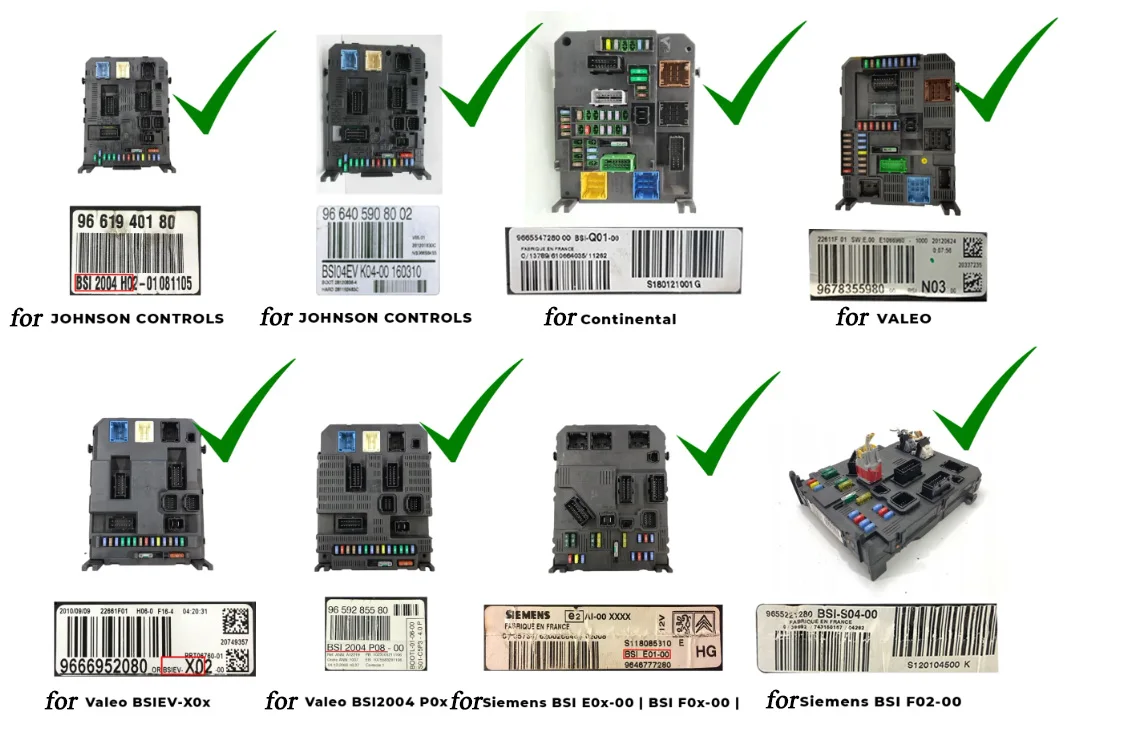 For PSA Peugeot Immo Reader Tool Emergency Start Key, BSI Pin Read Device All Key lost, For Fiat Bypass Plug and Start