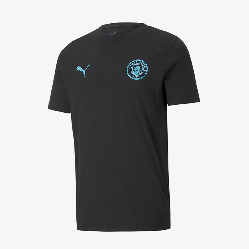 

Puma Genuine New Men's Manchester City Football Training Breathable Short Sleeve T-Shirt 769147-01