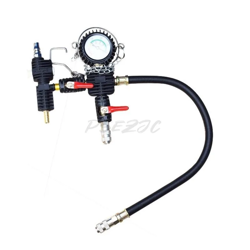 34 Pieces, 28 Pieces, Car Water Tank Pressure Gauge, Water Tank Leak Detector, Testing Tool, Antifreeze Replacement Machine