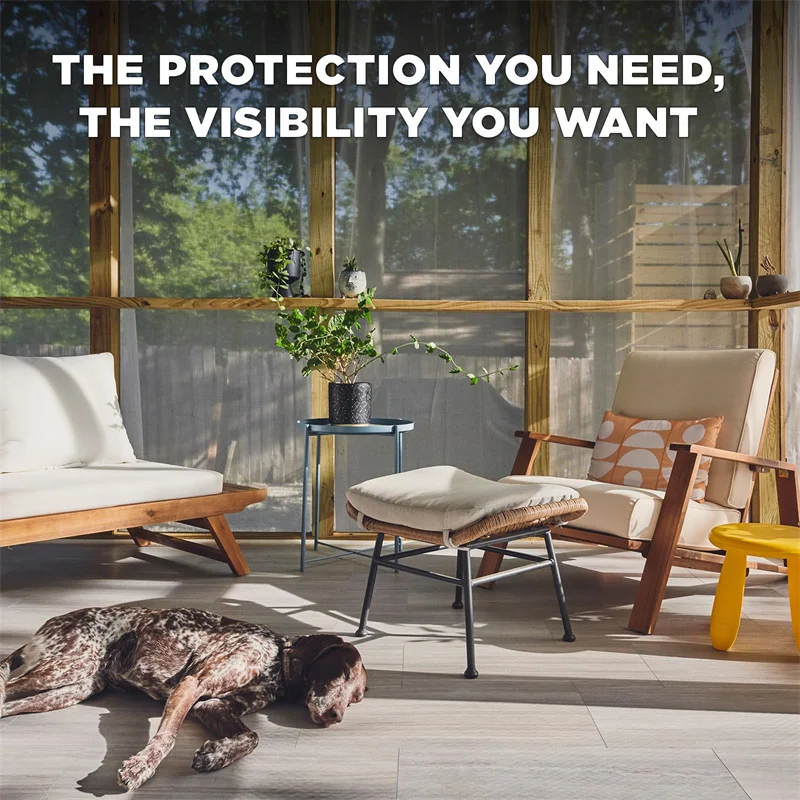 

Window Screen Mesh Fiberglass Window Mesh Replacement Durable Not Easy to Tear Door Screen for Flies Mosquitoes Provention