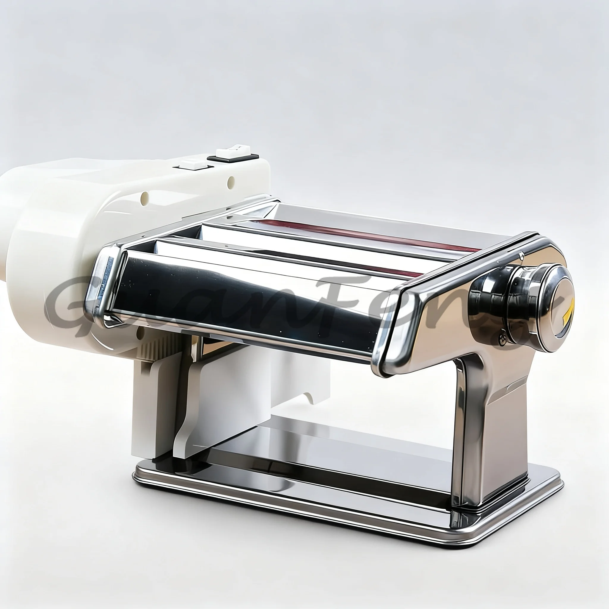 Stainless Steel Automatic Noodle Making Machine, Electric Noodle Presser for Homemade Noodles & Dumpling Wrapper