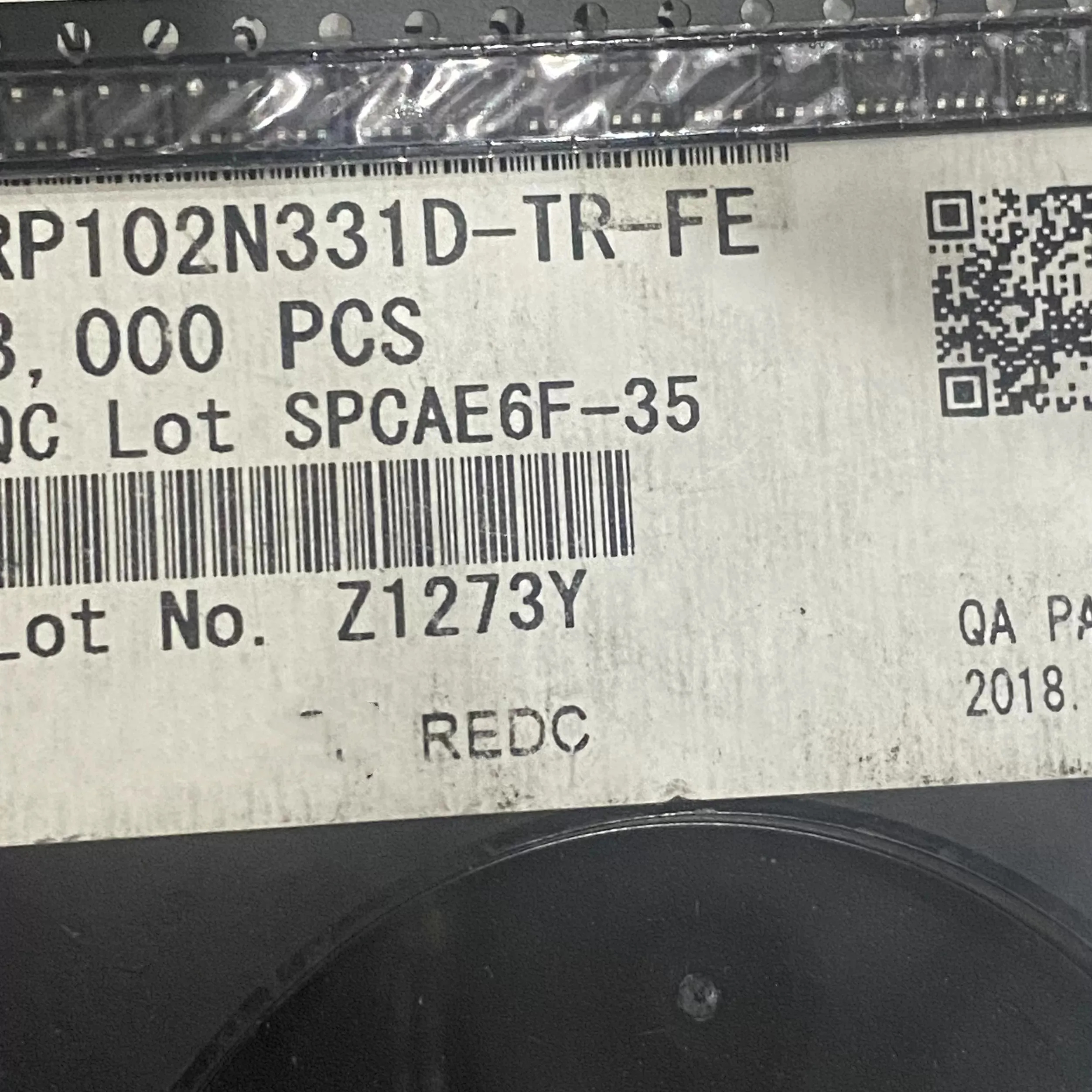 100PCS Brand New Original RP102N331D-TR-FE 18+ SOT23-5