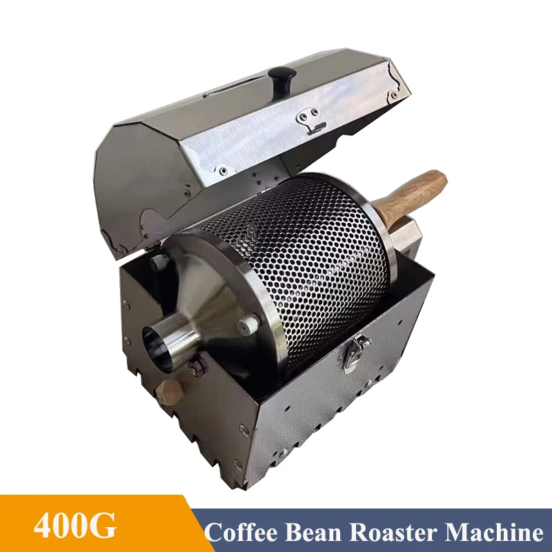 7KG Weight Electric Coffee Roaster Coffee Bean Nuts Baking Machine Home Outdoor Roasting Machine Stainless Steel