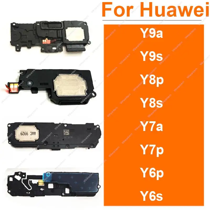 Dla Huawei Y6s Y6p Y7a Y7p Y8s Y8p Y9s Y9a Głośniejszy głośnik Brzęczyk Dzwonek Elastyczny kabel Części