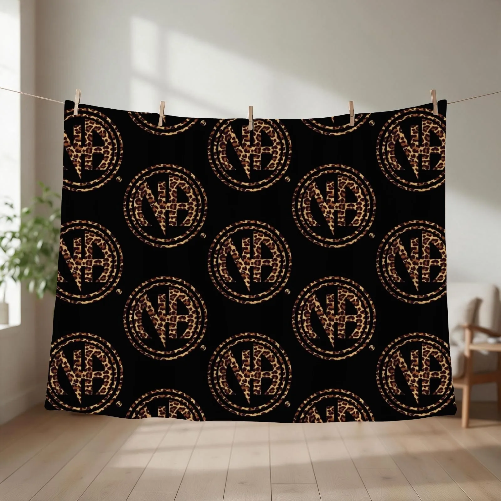 Narcotics Anonymous Gifts 12 Steps Namastay Sober Throw Blanket couch cozy soft plush fuzzy picnic outdoor blanket