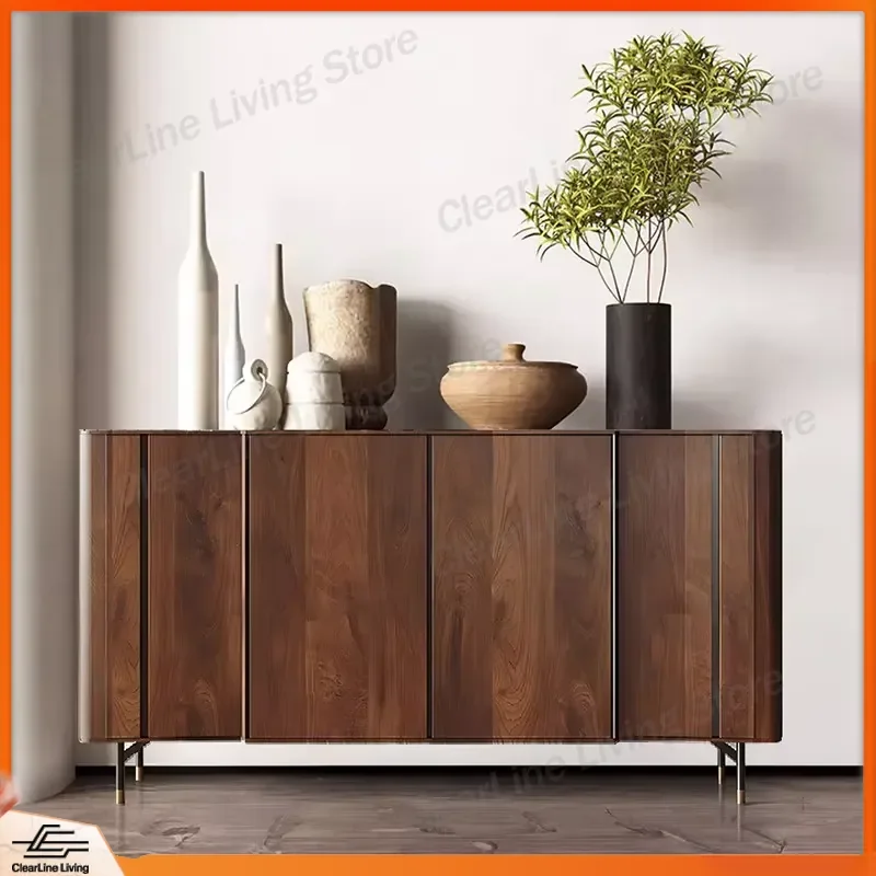 Modern Solid Wood Shoe Cabinet Entryway Storage Bench Luxury Living Room Sideboard Locker Organizer Furniture Home Decor