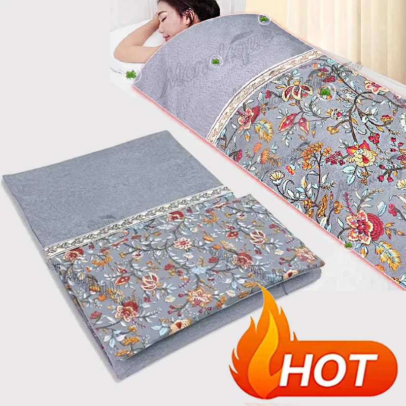 

Electric Heating Pad Blanket Wormwood Self Heating Pads 9 Level 4 Mode Timer Women Menstrual Hot Compress Pad Full Body Massager