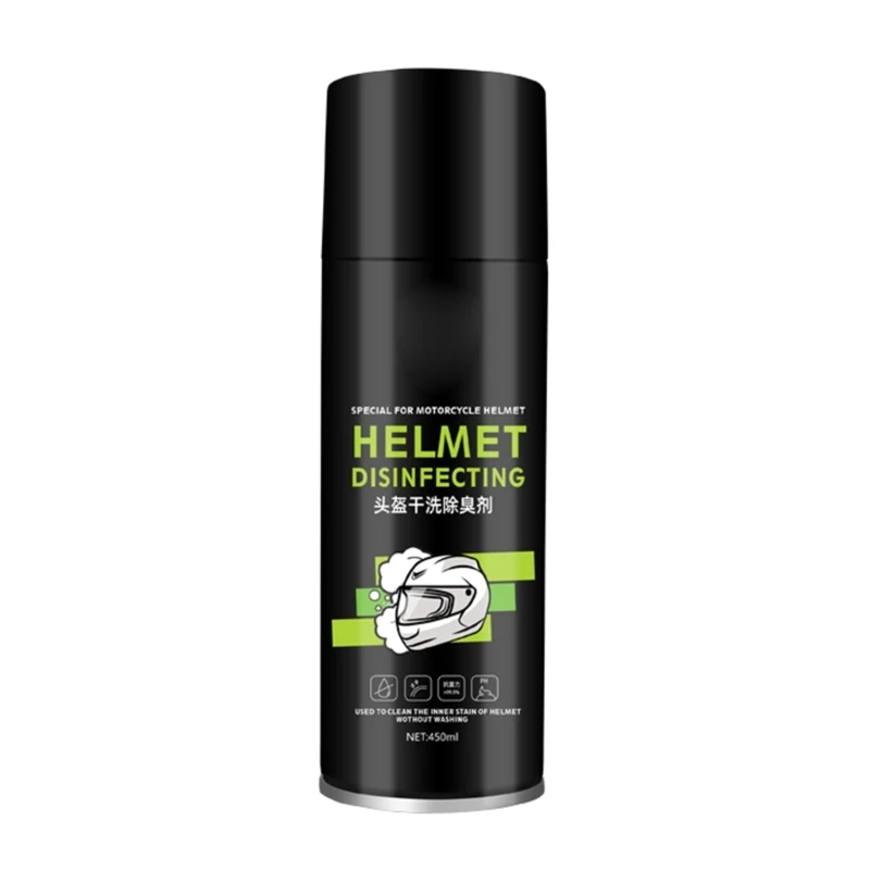 Helmet Cleaning Care Pack Bike Motorcycle Crash Helmet Lid Visors 450ml