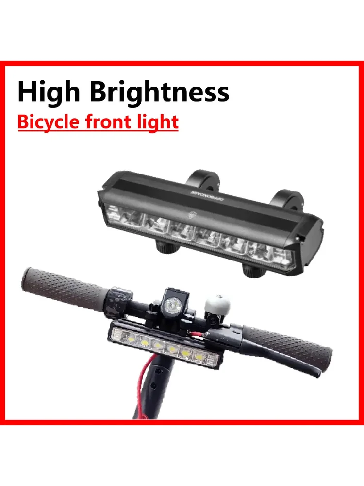 AliExpress OUZEY Front LED Light For Xiaomi Ninebot Electric Scooter 2000mAh 4000mAh Waterproof Flashlight USB Charging Bicycle Cycling Lamp
