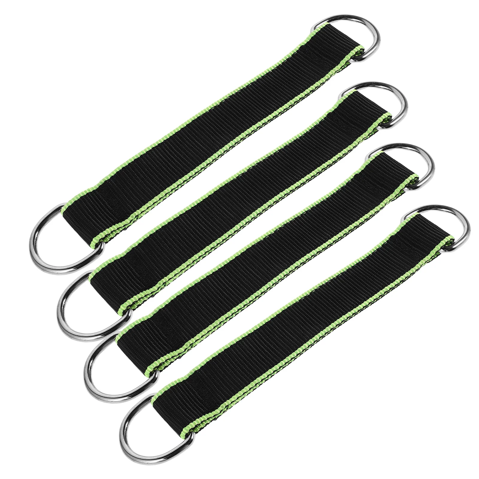 

4Pcs Tree Swing Straps Heavy Duty Double Layer Thick Suspension Rope for Hammock Outdoor Hanging Garden Swing Safe Rope