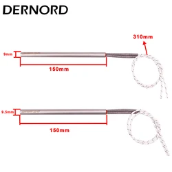 Riscaldatore a cartuccia accenditore a Pellet 220v 350w /400w 9/9.5*150mm elemento riscaldante tubolare stufa a legna/Firepalce