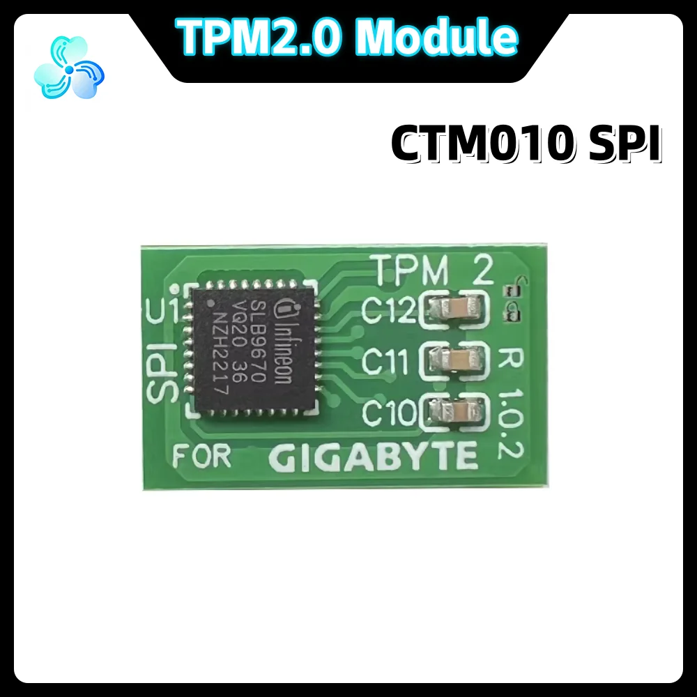 TPM Safety Module TPM2.0 CTM010 SPI SLB9670