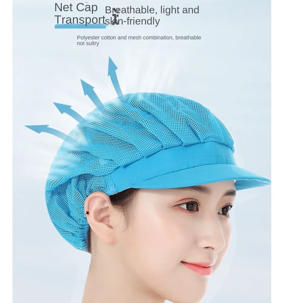Chic Cloth Work Hat Work Wear Smoke-proof Dust Hotel Cook Cap Breathable Cooking Caps Factory
