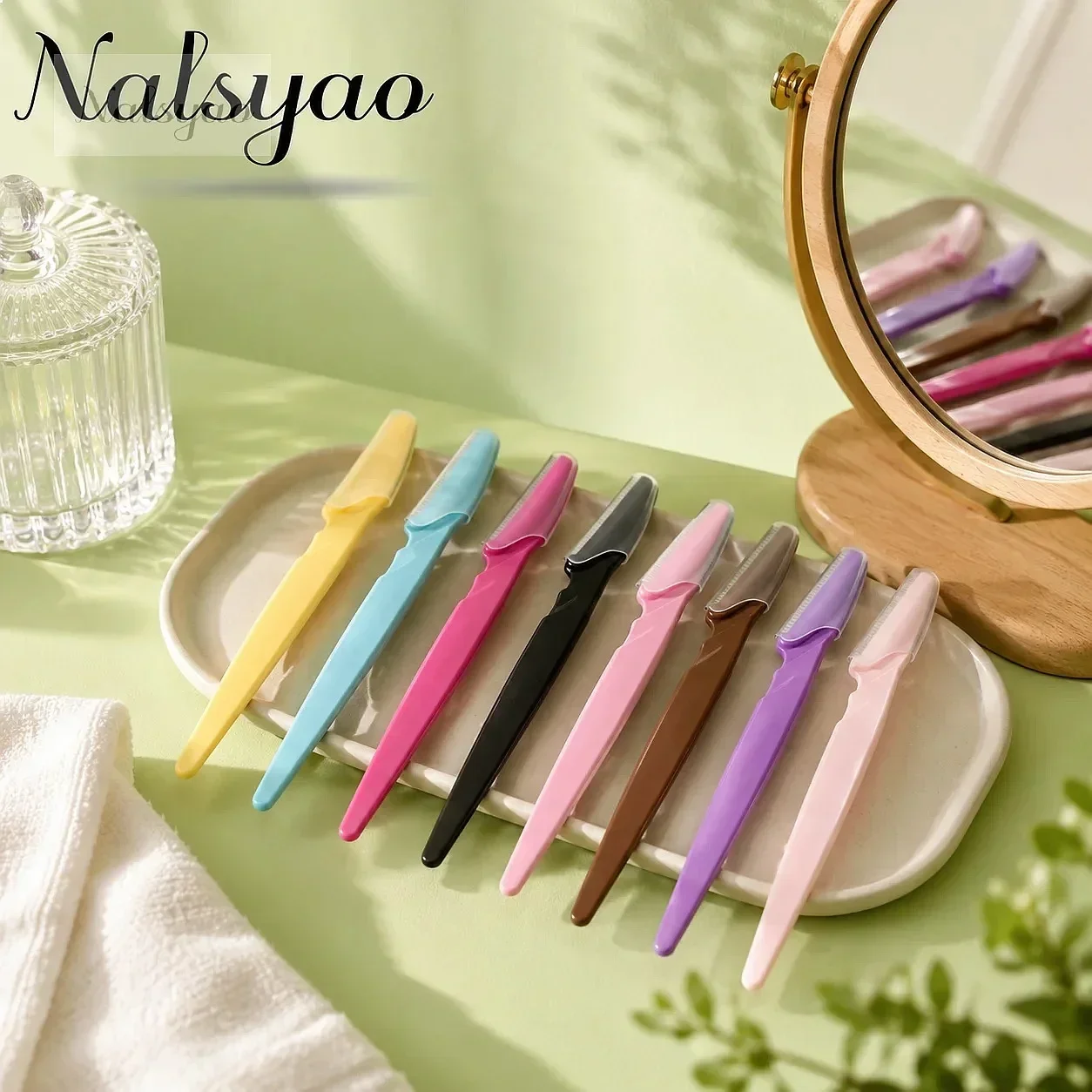 Eyebrow Trimmer Blade Shaver Portable Face Razor Eye Brow Epilation Hair Removal Cutter Safety Razor Makeup Tool