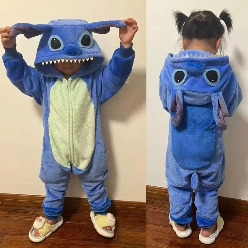 

Осенне-зимняя хит продаж, периферийные устройства в стиле аниме с героями мультфильмов, милые теплые пижамы-комбинезоны, домашняя одежда, костюм для ползания, подарок