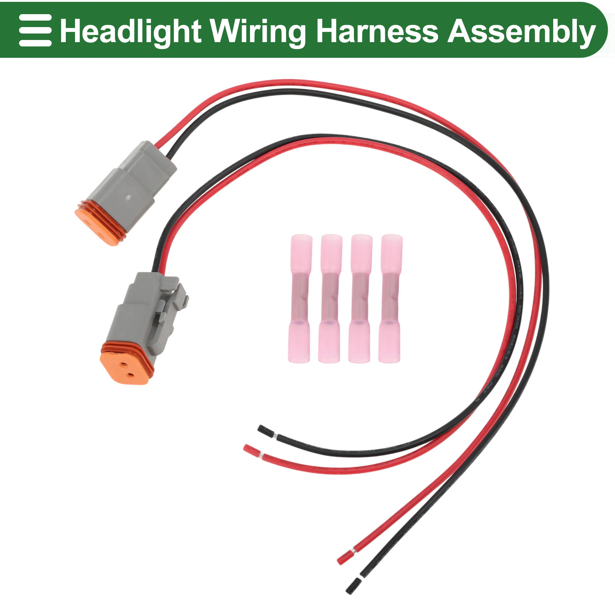 UXCELL No.82750741 Headlight Wiring Harness Assembly for Volvo VNL 2018–2024