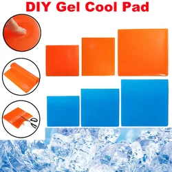 Motorcycle Seat Gel Pad Shock Absorption Mat Motorbike Scooter Comfort Soft Cooling Cushion Motor Bike DIY Modified Seat Pads