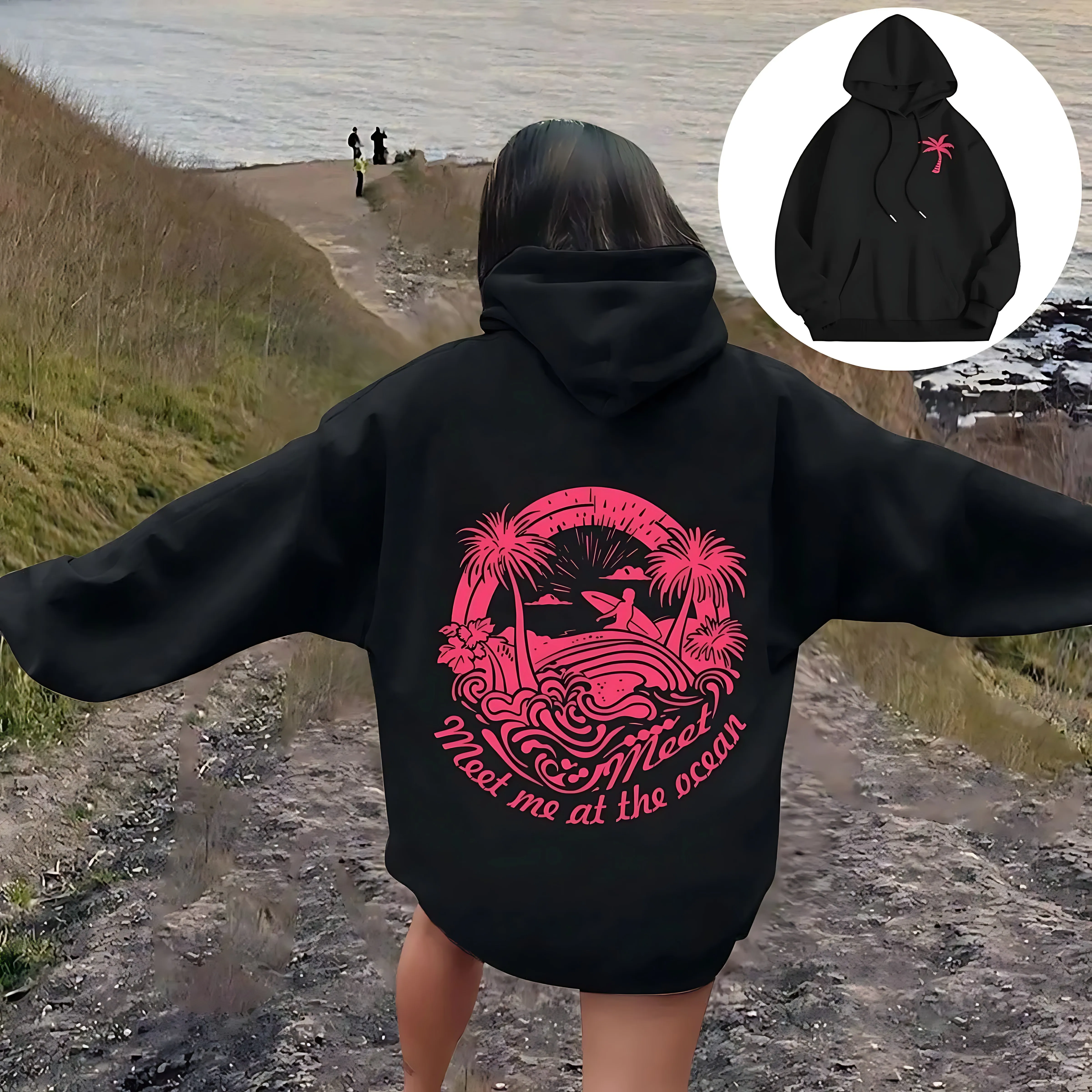 

Новая толстовка для беременных весной и осенью 2025 года – это удобный мягкий повседневный и модный пуловер с буквенным принтом.