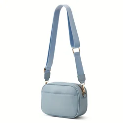 Women's leather crossbody handbag, single shoulder casual mobile phone bag, wallet, luggage bag, detachable shoulder strap