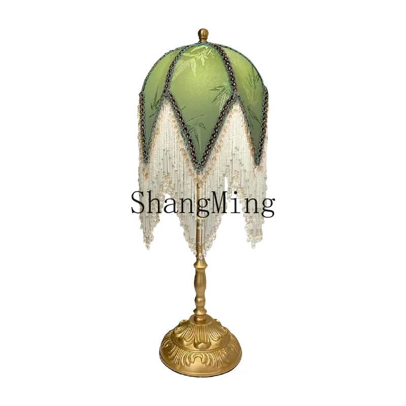 

Винтажный B&B в стиле DSA, спальня в деревенском стиле, атмосфера гостиной, креативные бахромы, прикроватные украшения