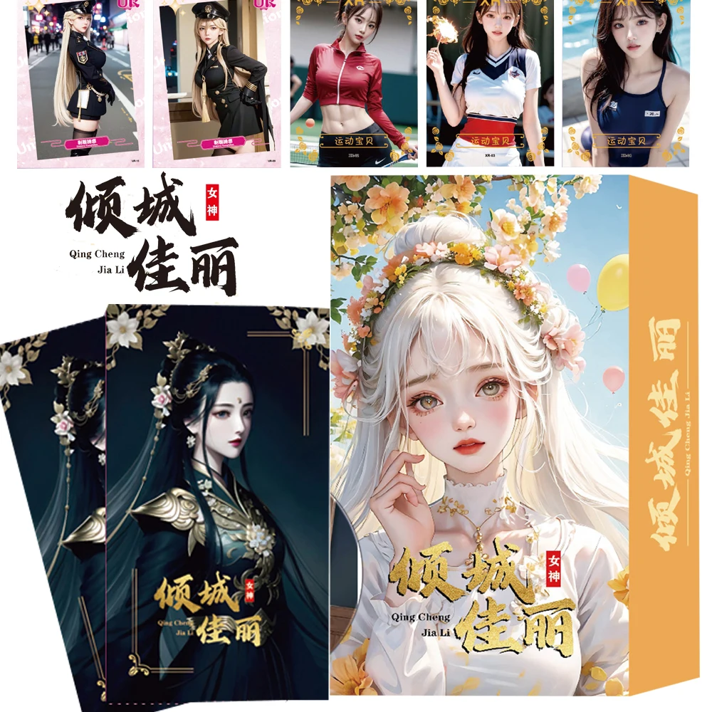 

Original Goddess Story Card Collection Anime Games Youthful Vitality Elf Girl Ancient Style Beauty Limited Edition Card Kid Gift