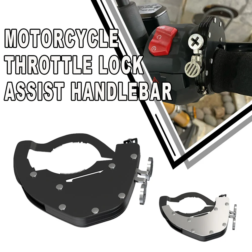 

Universal Motorcycle Cruise Control Throttle Lock Motorcycle Handlebar Throttle Control Lock Assist Thumb Activated Mechanical