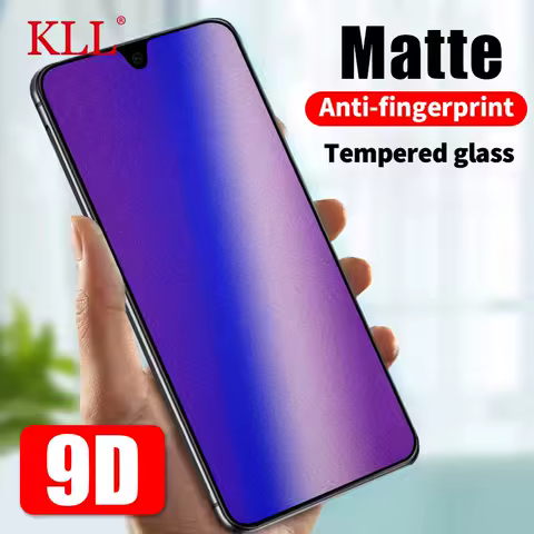 9D Anti fingerprint Tempered Glass for Samsung Galaxy S21 S22 Plus S20 FE A03 A52S A32 A51 A71 A13 A23 A53 A73 Screen Protector