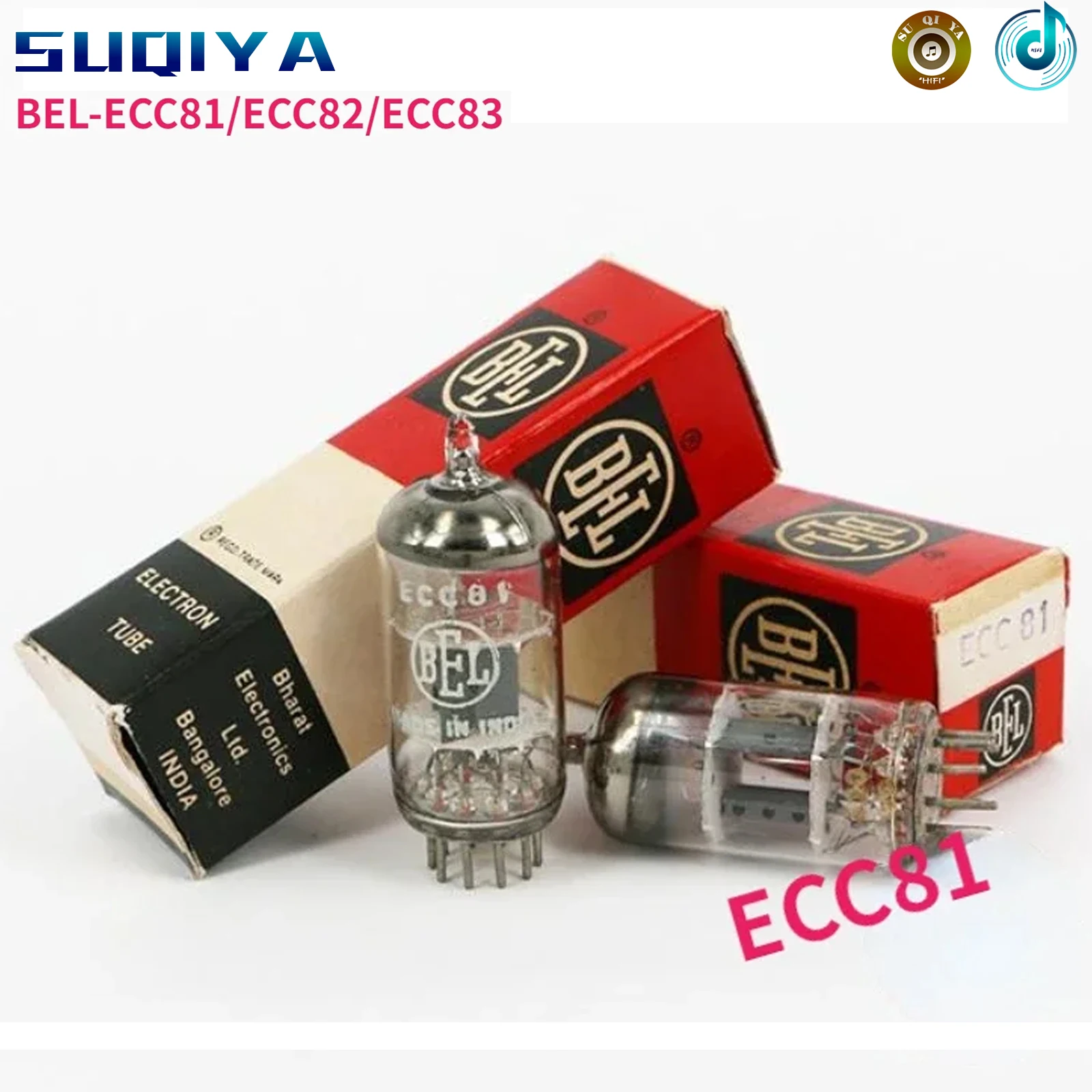 

New BEL Big Shield ECC82/12AU7/ECC81/12AT7/ ECC83/12AX7 Electron Tube