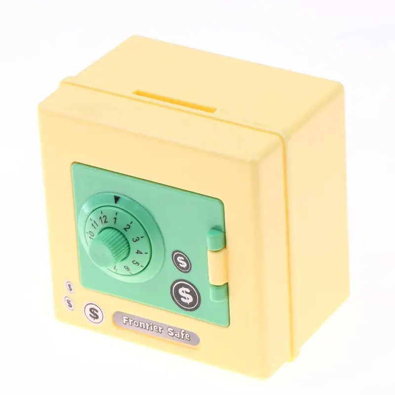 Tirelire coffre-fort avec code pour enfants boîte à monnaie_voghion.com
