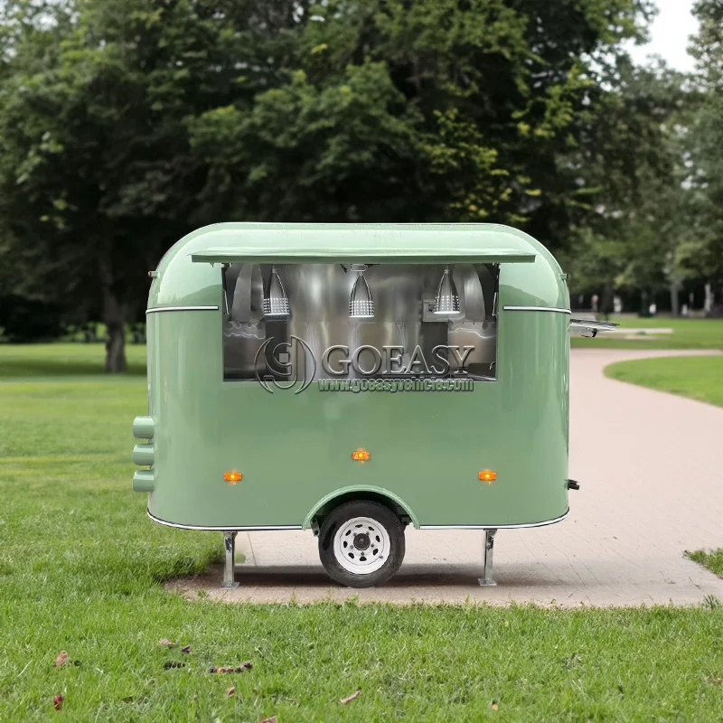 Hot Sale Taco Food Truck Catering Trailer Vending Cart Vintage Food Stand Cooking Bar Restaurant Mobile Food Trailer