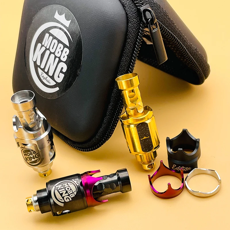 DSX Monarchy MOBB Mini King Style RBA Bridge 316ss para Billetbox / BB / Boro Tank vs Monarchy Mobb The Last One Style RBA Bridge