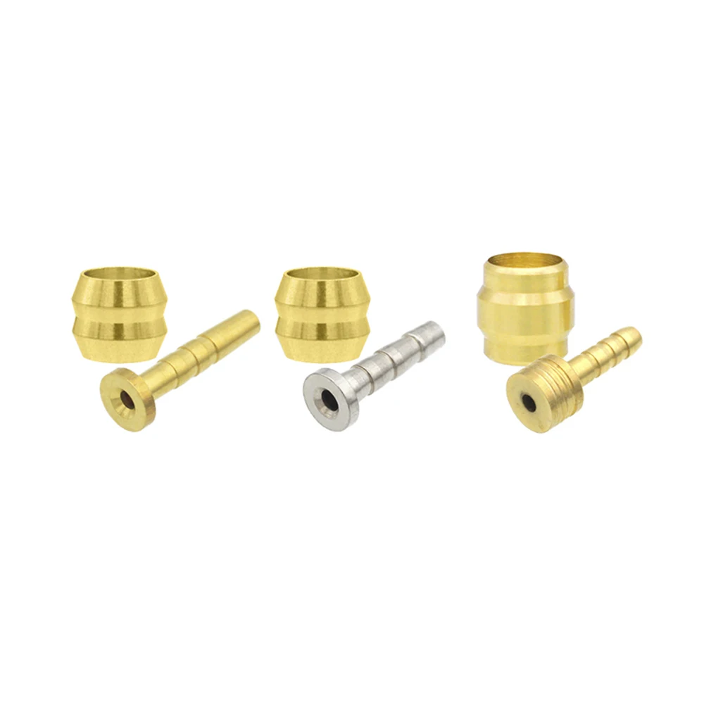 4 قطعة النحاس الجبلية دراجة ماسورة زيت الفرامل الزيتون رئيس النفط دبوس الصحن الهيدروليكي الفرامل النفط إبرة البطانات ل SRAM BH90 BH-59/63 دليل #4