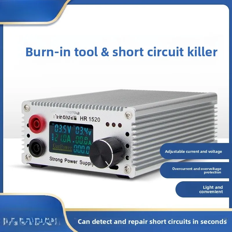 แหล่งจ่ายไฟกระแสตรงแบบควบคุม 15V20A สำหรับโทรศัพท์มือถือ คอมพิวเตอร์ ตรวจสอบและซ่อมแซม ป้องกันไฟฟ้าลัดวงจร ปรับค่าได้อเนกประสงค์