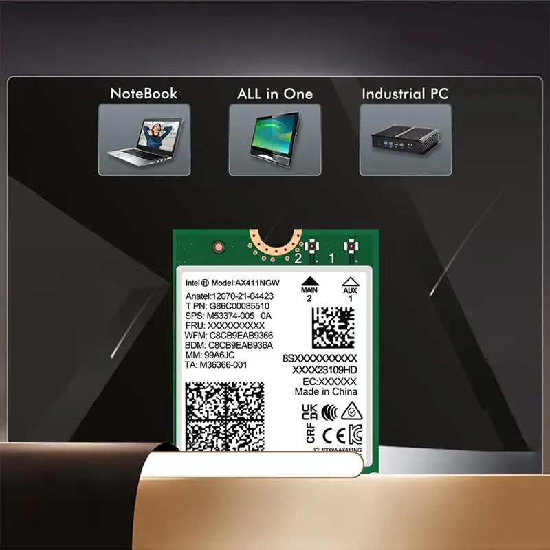 For AX411 Wifi Card…