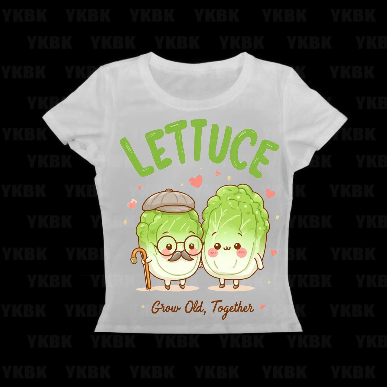 Zomer Kawaii Cartoon Print Y2k Esthetische Tees Vrouwen Losse Contrast Kleur Patchwork T-shirts Zoete Leuke Tops Nieuw