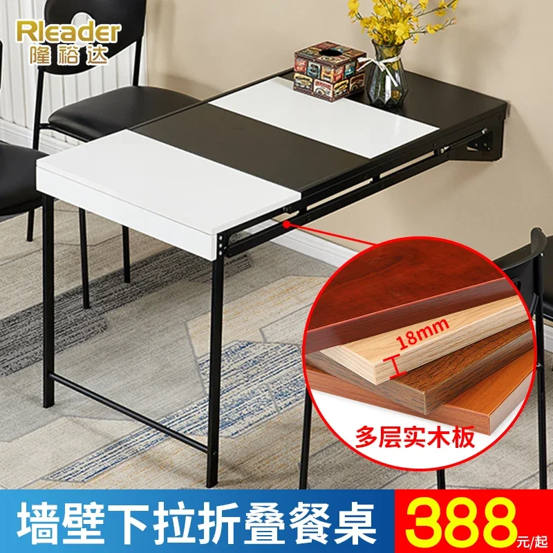 Multifunctional wall-mounted foldable table wall-mounted flower stand wall-mounted wall table