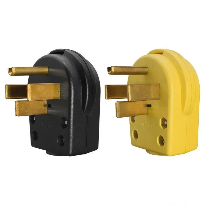 M5TD 4 Poles NEMA 14 50P Plug 50Amp 125/250V With Coppered Conductors PD1450PA For Industrial Ranges