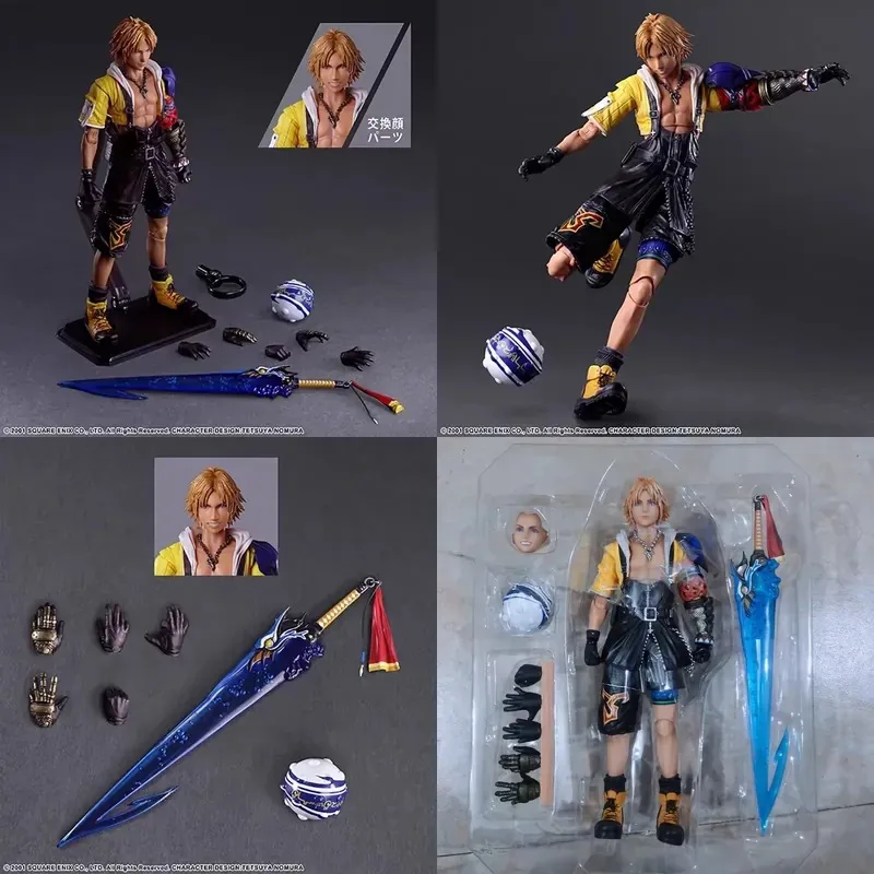 

Special Offer PLAY ARTS "Final Fantasy 10" Theme Modified Tida Teda PA PA Modified Mobile Figure Crazy Series