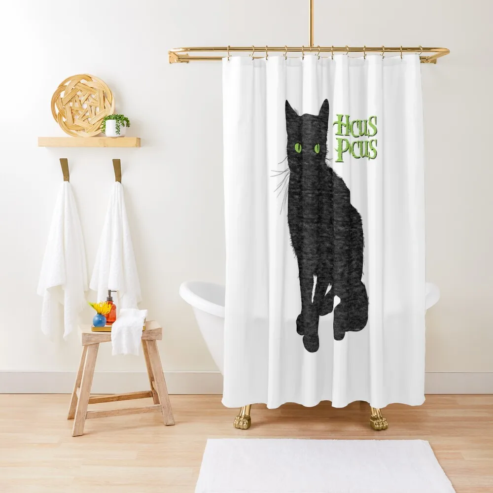 

Thakery Binx Halloween Shower Curtain Anime Shower Accessories For Shower And Services Bathroom Fabric Curtain